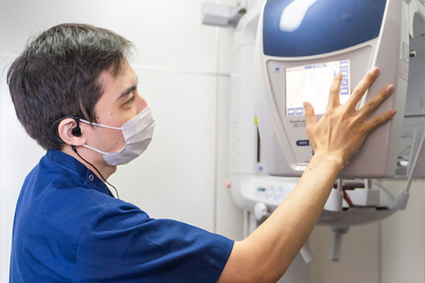 レントゲン・口腔内写真の撮影